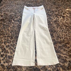 See By Chloe Cream Flare Jeans